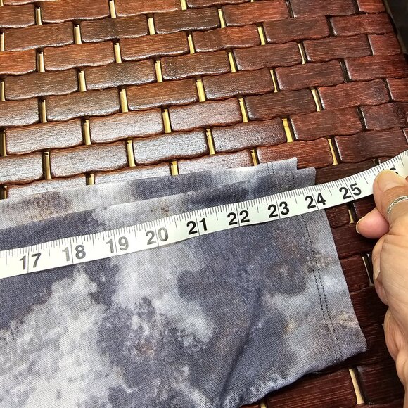 LOGO by Lori Goldstein Black and Gray Button Down Shirt - Picture 10 of 10